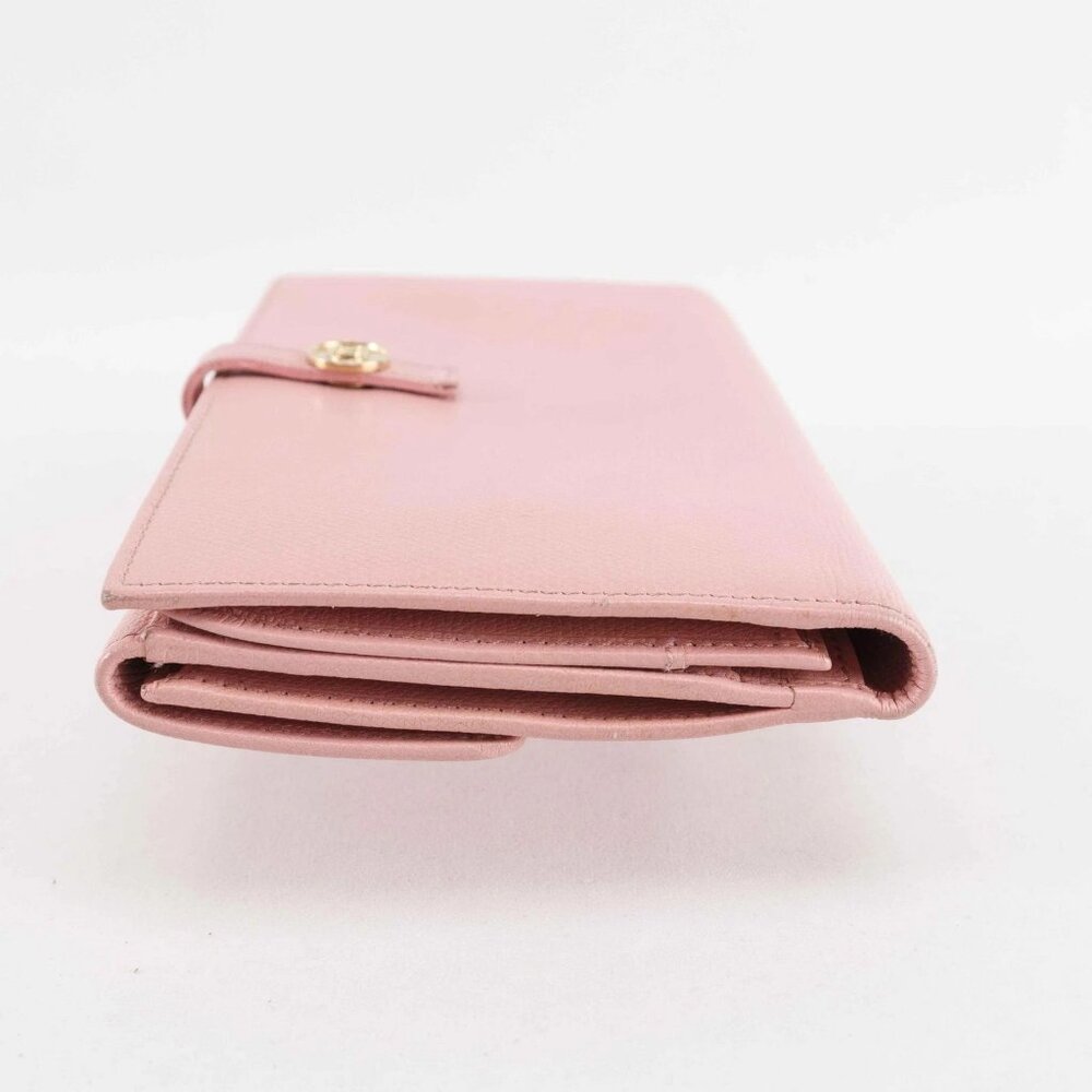 Chanel Classic Flap Long Wallet in Pink Caviar Leather - Picture 9 of 15